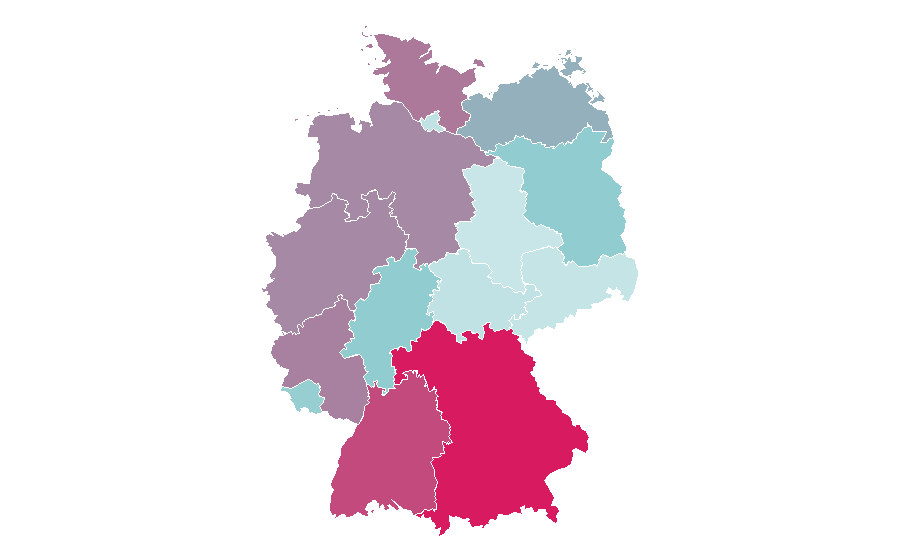 Affinity by region — Awning, Germany