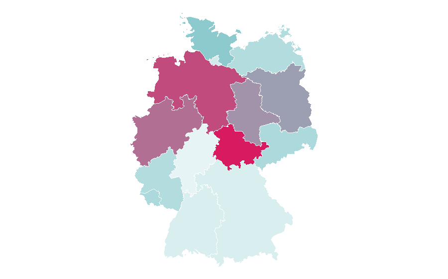 Affinity by region — Aylin Tezel, Germany