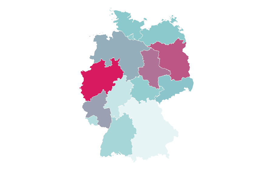 Affinité par région — Ayliva, Allemagne