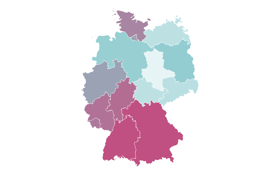 Affinity by region — Babbel, Germany