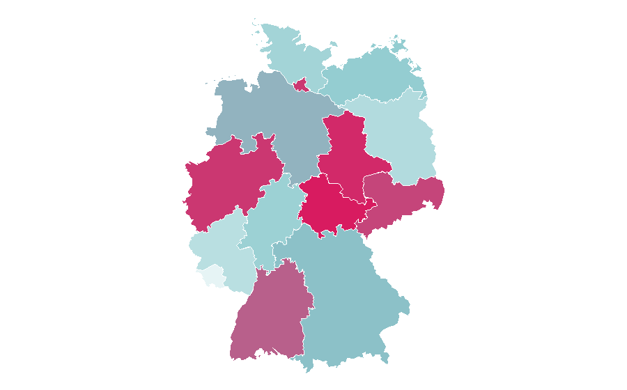 Affinity by region — Baby Buggy, Germany