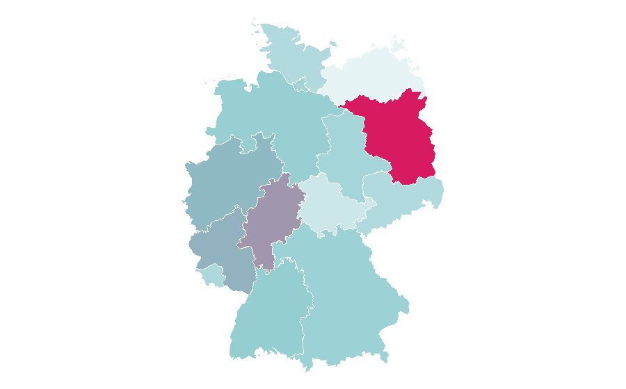 Affinity by region — Baccarat, Germany