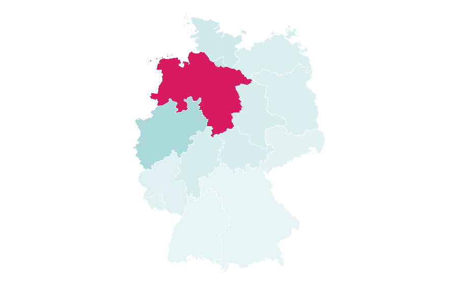 Affinity by region — Bad Pyrmonter, Germany