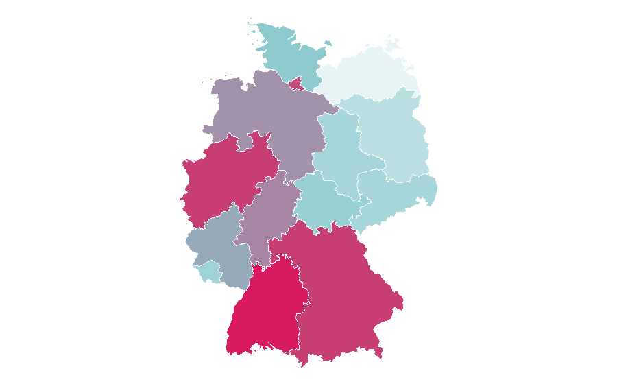 Affinity by region — Baking powder, Germany