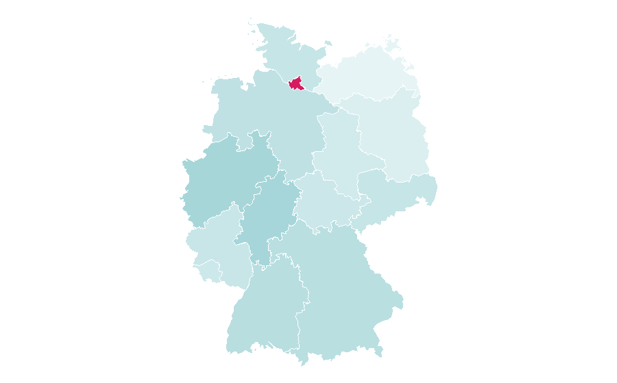 Affinity by region — Baklava, Germany