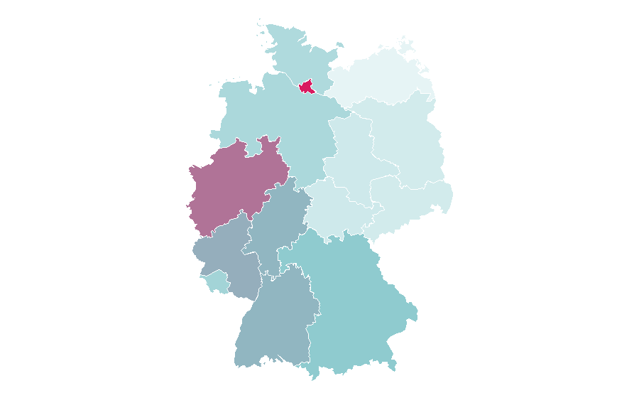 Affinity by region — Balea, Germany