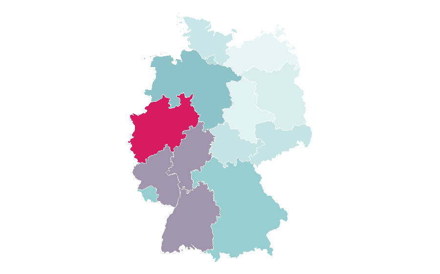 Affinity by region — Ball, Germany