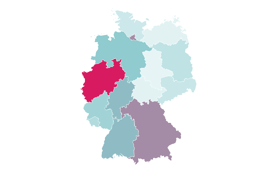 Affinity by region — Bambi, Germany