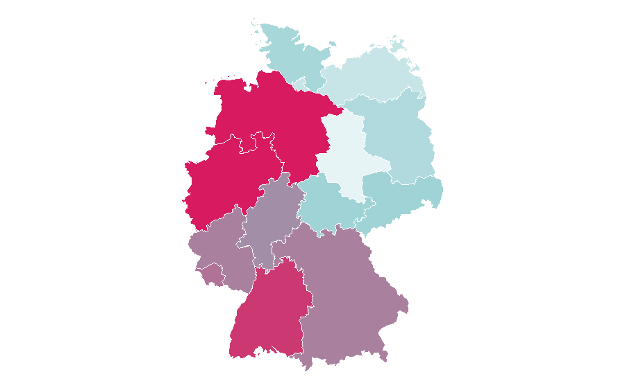 Affinity by region — Banana, Germany