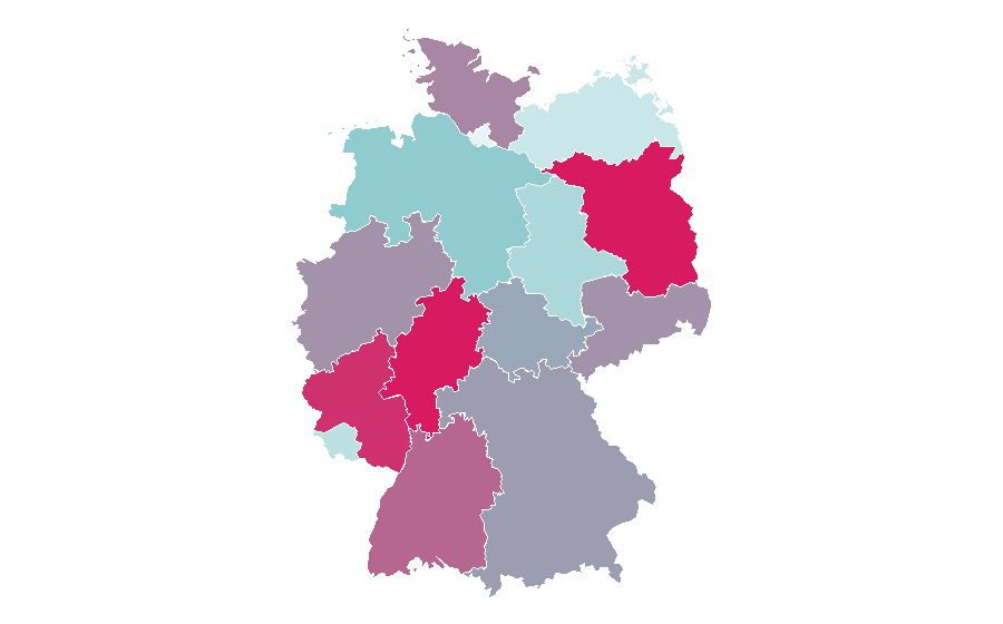 Affinity by region — Bank of Scotland, Germany