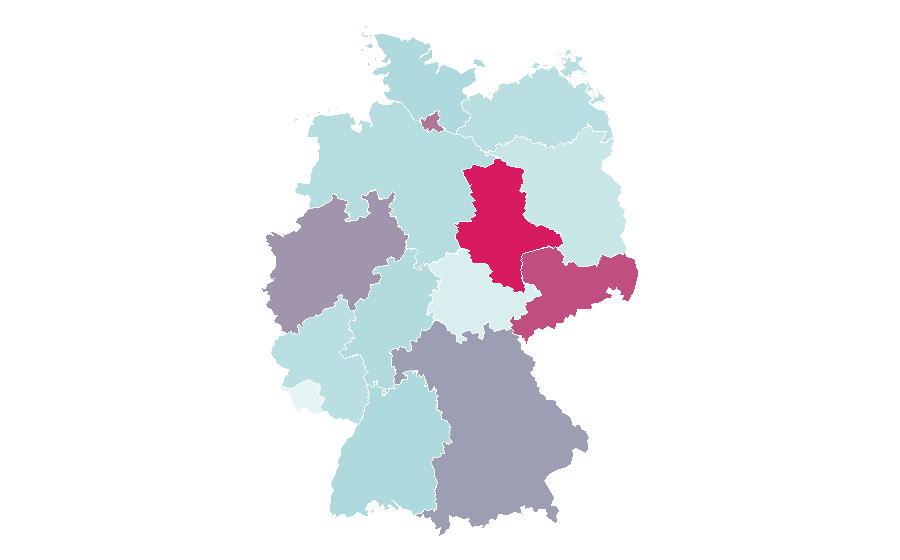 Affinität nach Region — Banksy, Deutschland