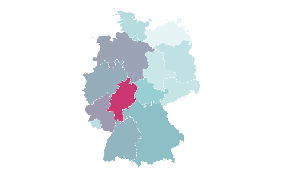 Affinity by region — BANNERS, Germany