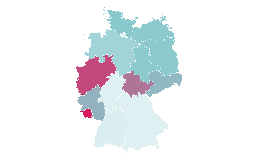 Affinity by region — BAP, Germany