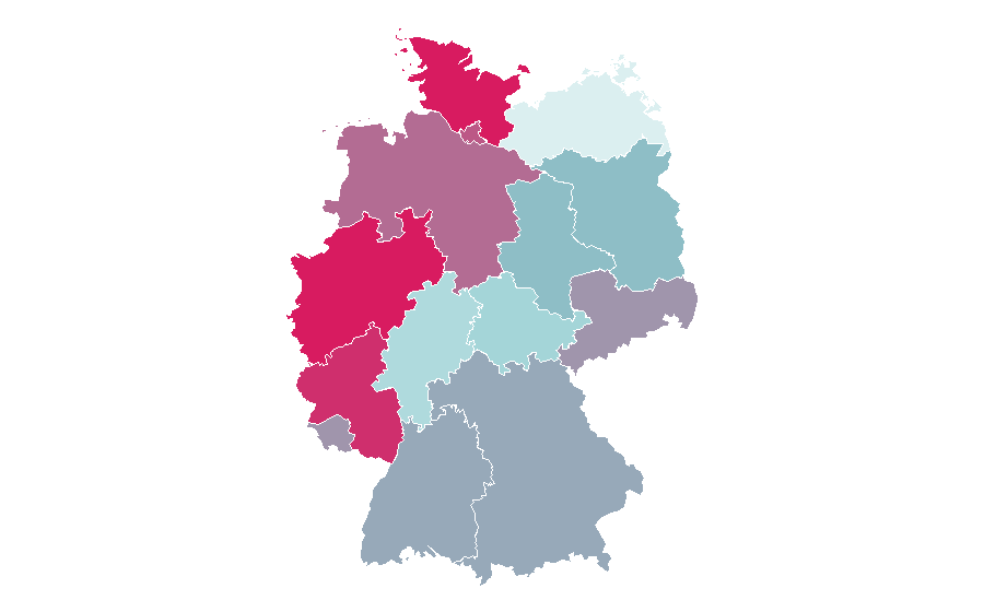 Affinity by region — Barbara Becker, Germany