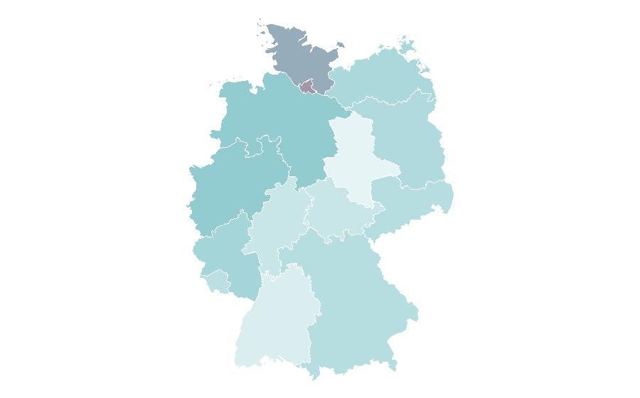 Affinity by region — Barbra Streisand, Germany