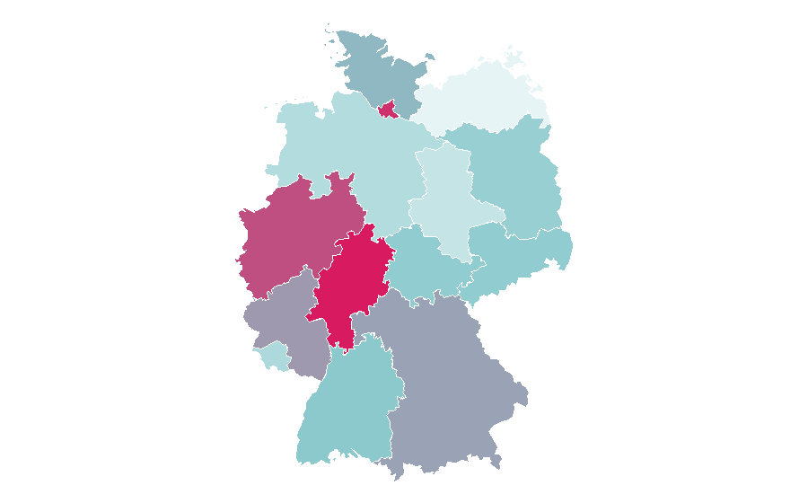 Affinity by region — Barclays, Germany