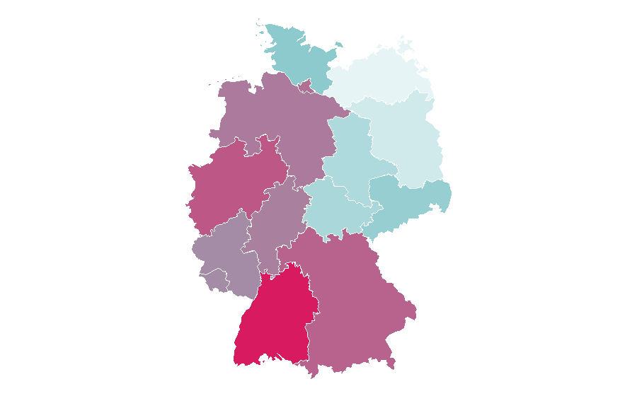 Affinity by region — Barilla, Germany