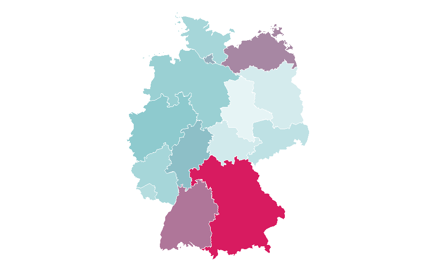 Affinity by region — Barista, Germany