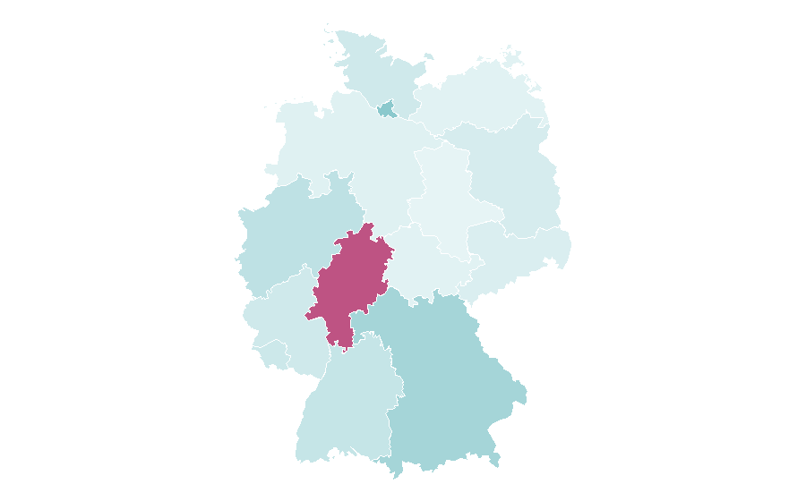 Affinity by region — Barrister, Germany