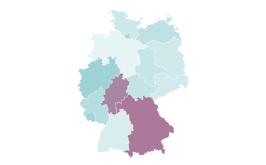Affinity by region — Barstool Sports, Germany