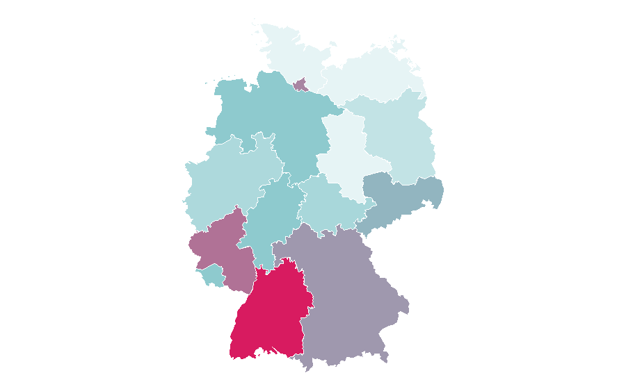 Affinity by region — Bassoon, Germany