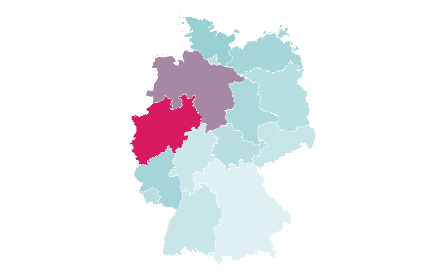 Affinity by region — Bastian Bielendorfer, Germany