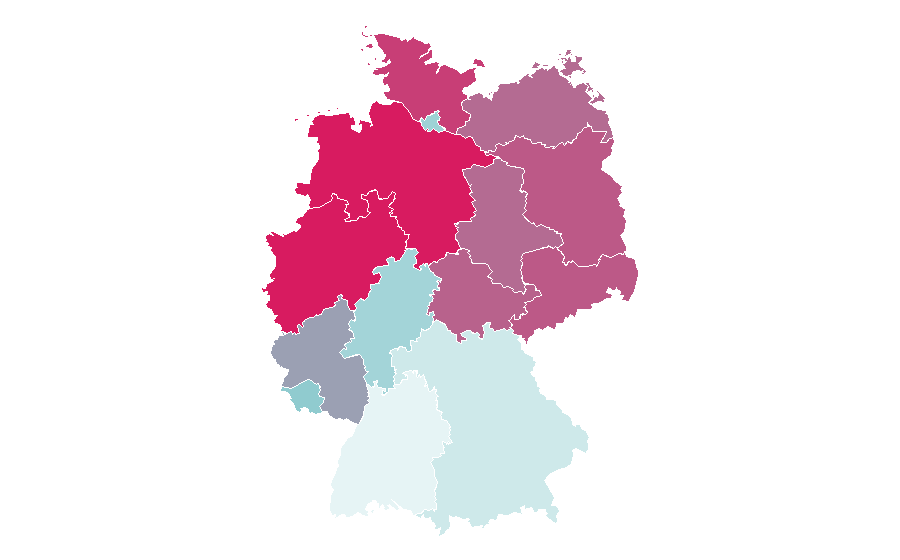 Affinity by region — Bastian Pastewka, Germany