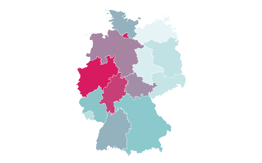 Affinity by region — Batman, Germany