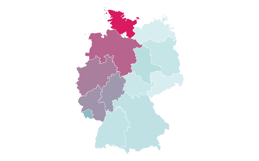 Affinity by region — Battle.net, Germany