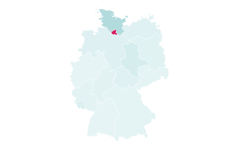 Affinity by region — Bauer Media Group, Germany