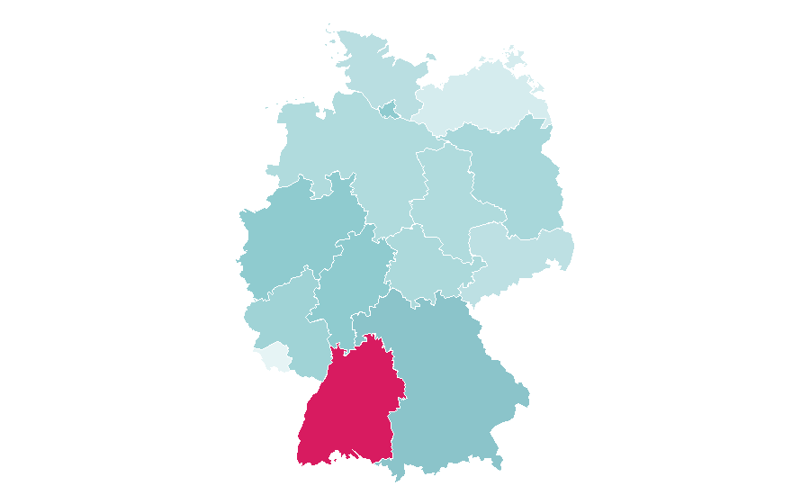 Affinity by region — Bauknecht, Germany