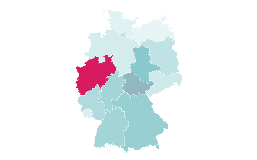 Affinity by region — Bayer, Germany