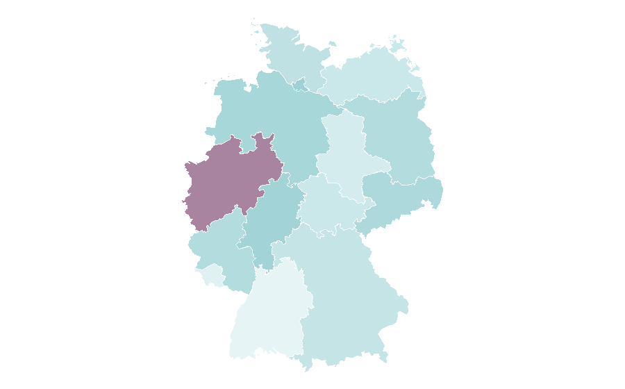 Affinity by region — bbno$, Germany