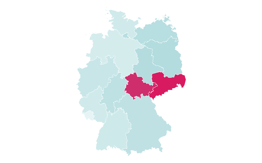 Affinity by region — Beats Radio, Germany