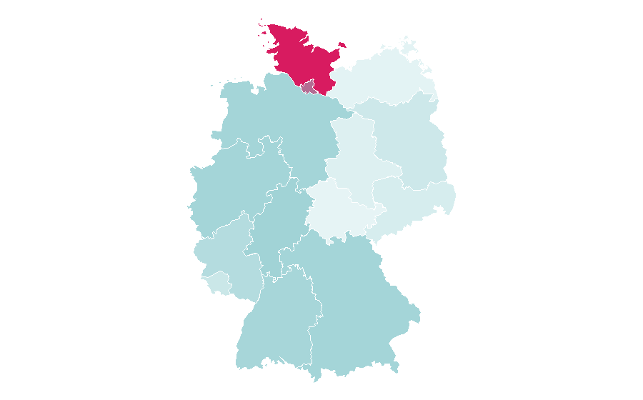 Affinity by region — Beauty and the Beast (musical), Germany
