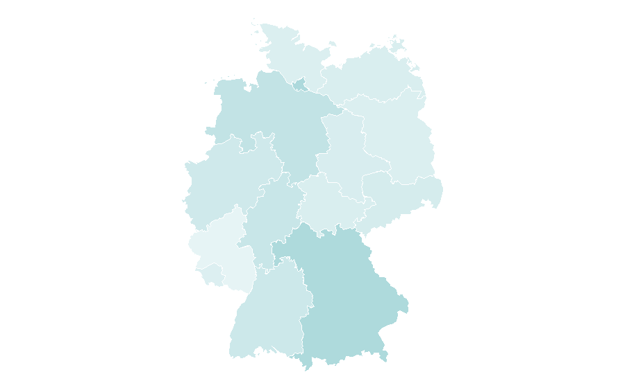 Affinity by region — Beck (manga), Germany
