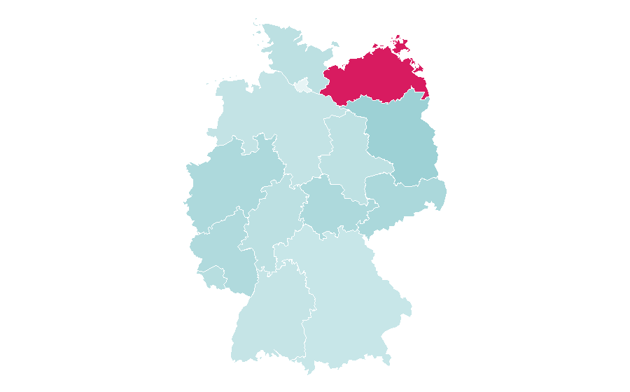 Affinity by region — Bee, Germany