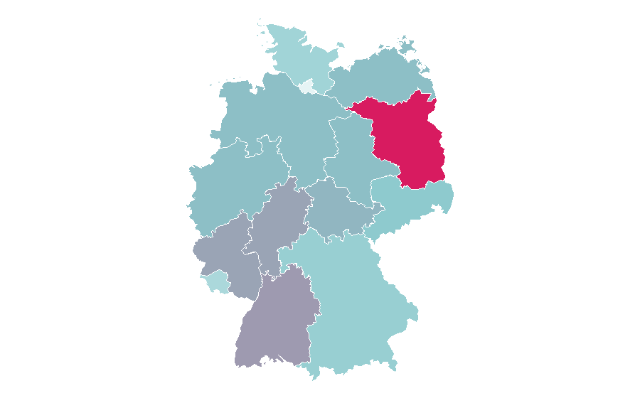 Affinity by region — Beekeeping, Germany