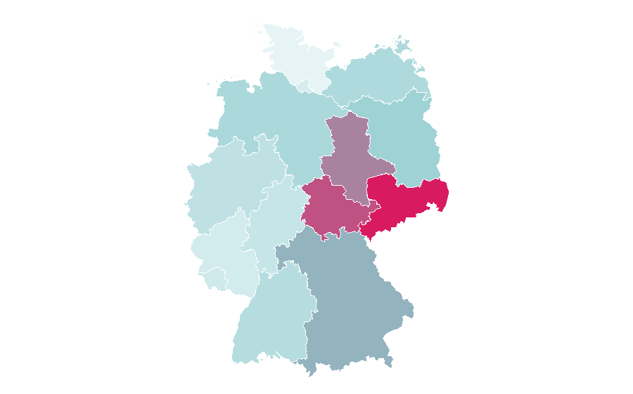 Affinity by region — Beer bottle, Germany