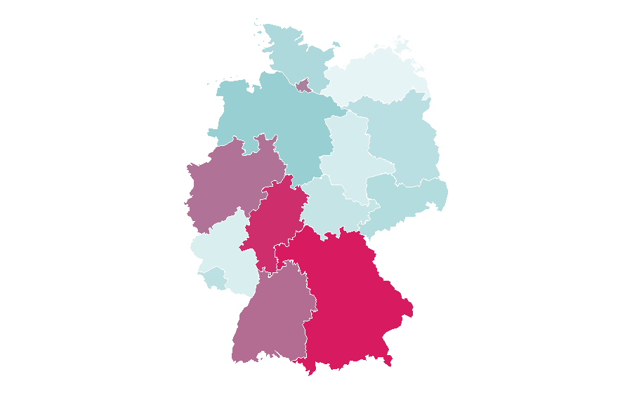 Affinity by region — Beijing, Germany