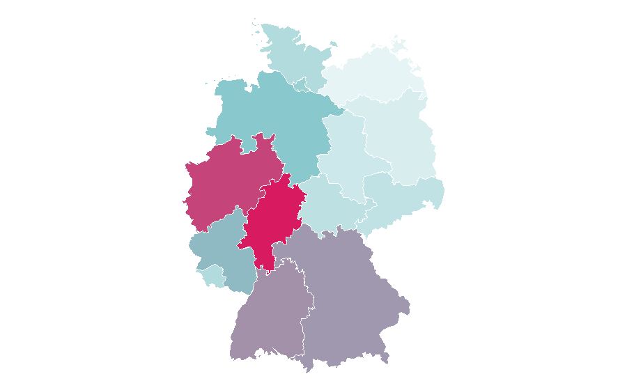 Affinity by region — Beko, Germany