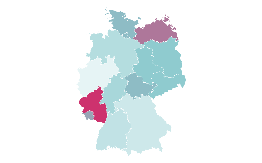Affinity by region — Bellevue, Nebraska, Germany