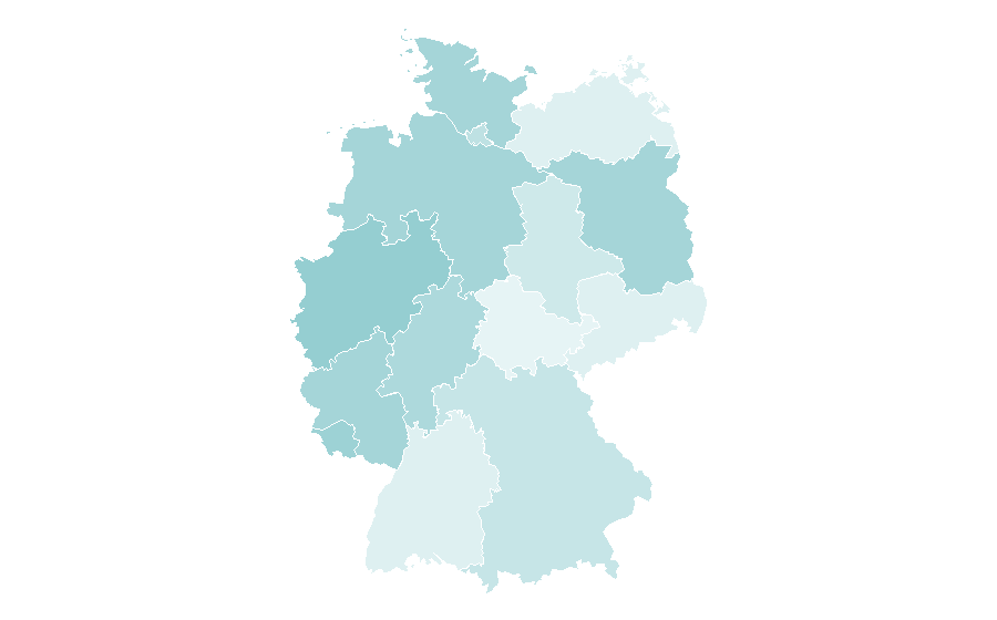 Affinity by region — Ben Stiller, Germany