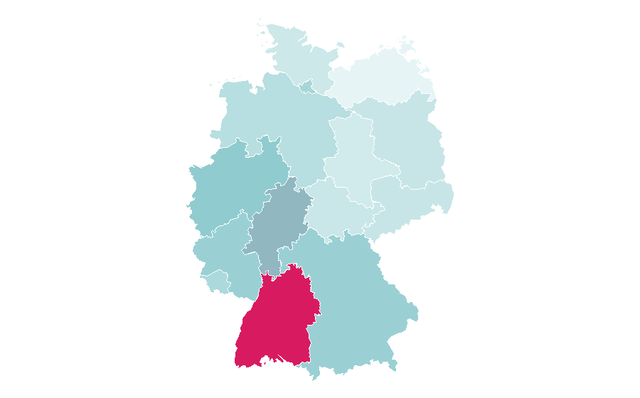Affinity by region — Bengal, Germany