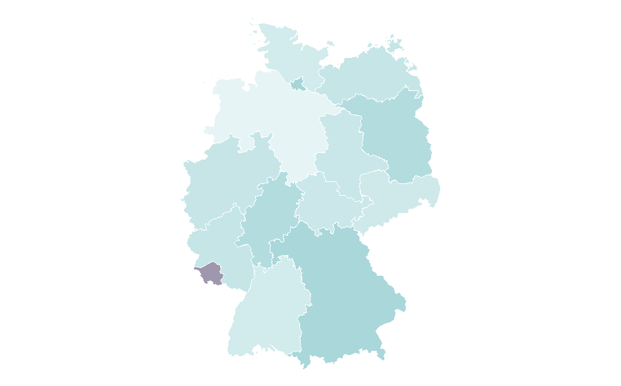 Affinity by region — Benjamin Biolay, Germany