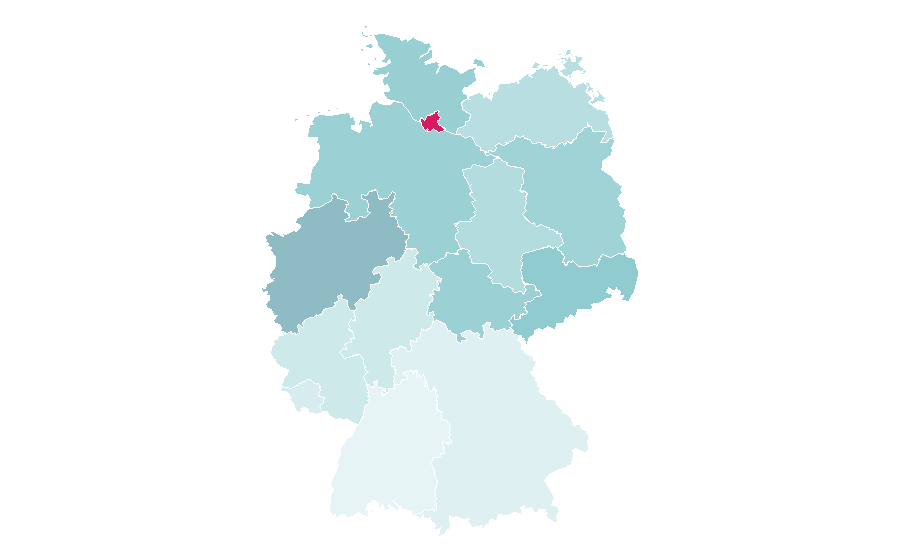 Affinity by region — Benjamin von Stuckrad-Barre, Germany