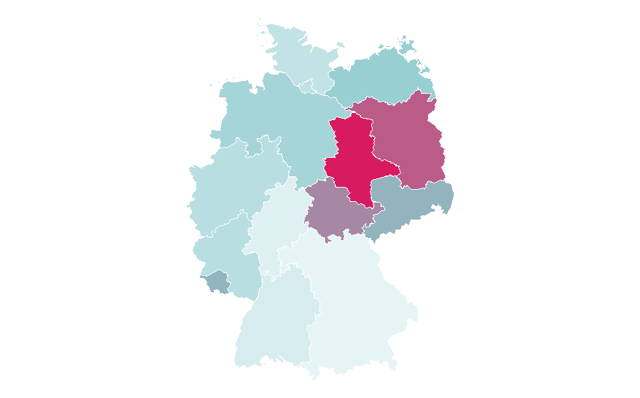 Affinity by region — Berlin - Tag & Nacht, Germany