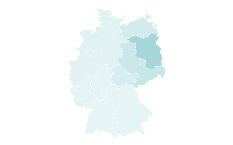 Affinity by region — Berlin Tegel Airport, Germany