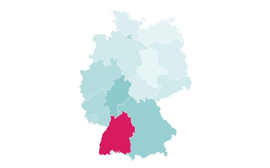 Affinità per regione — Bern, Germania
