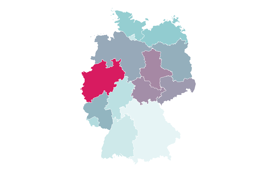 Affinity by region — Bernd Stelter, Germany